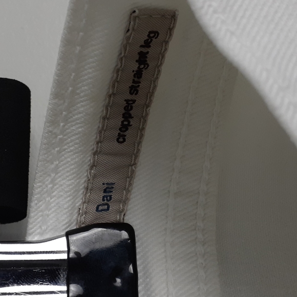 Citizens of Humanity Dani Cropped Straight Leg Size 27 White - Picture 5 of 8